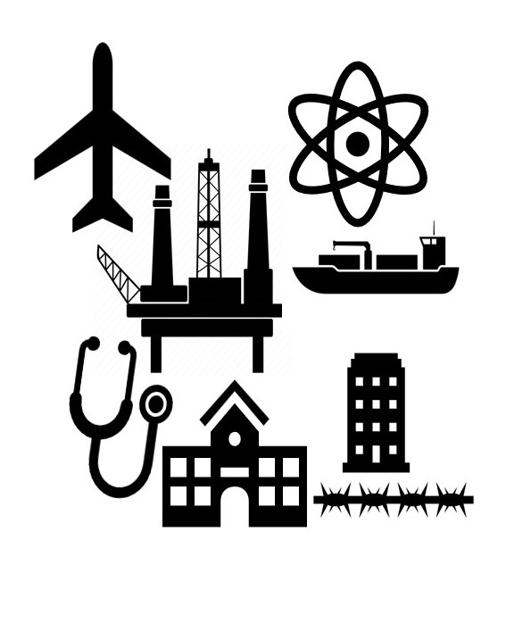 Critical Infrastructure Organizations, Oil & Gas, Healthcare, Defense, Police, Fire Services, Ambulance Services, Shipping, Ports, Airports, Healthcare, Nuclear Power Plants, Construction, Water, Power